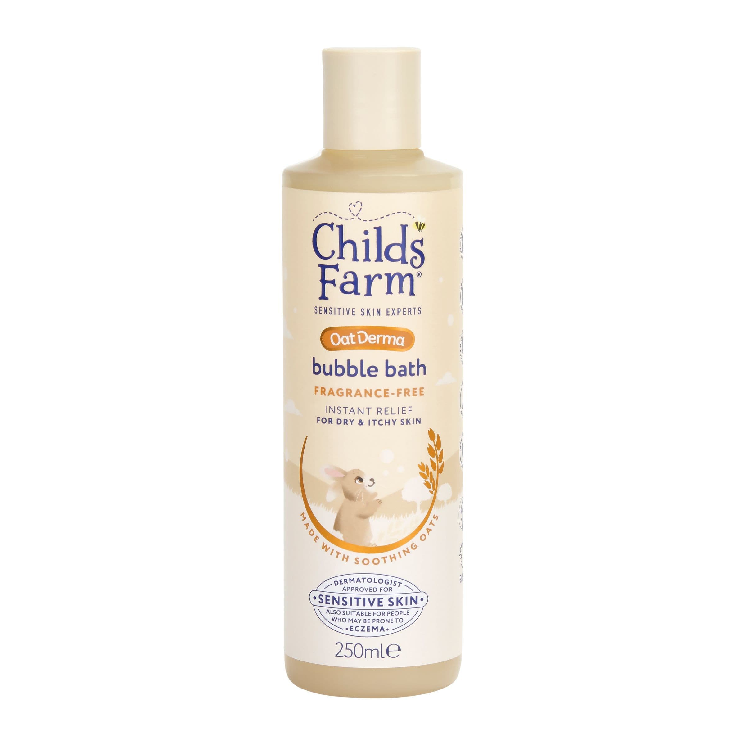 Childs Farm Oat Derma Bublinková koupel bez parfemace 250 ml