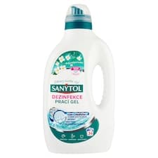 Sanytol Dezinfekce prací gel s vůní bílých květů 34 praní 1,70l