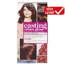 L'Oréal Paris Casting Creme Gloss semipermanentní barva na vlasy 554 chilli čokoláda,48 +72 +60 ml