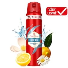 Old Spice Deep Sea Tělový Deodorant Ve Spreji Pro Muže 150ml