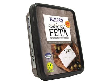 Koliós Feta P.D.O. zrající v dubovém sudu