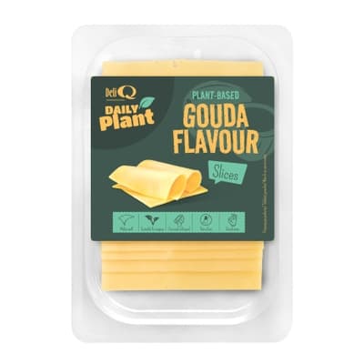 Deli Q Daily Plant Rostlinné plátky sýra s příchutí Gouda