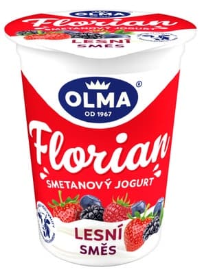 Olma Florian Smetanový jogurt lesní směs