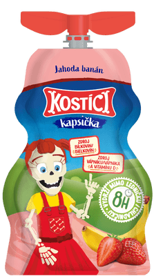 Kostíci Kapsička Jahoda a banán