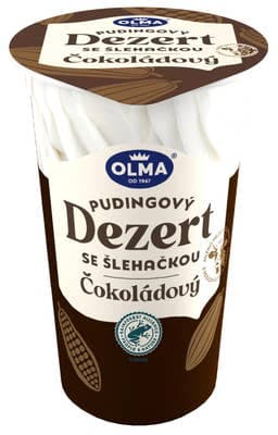 Olma Dezert Pudingový se šlehačkou čokoládový
