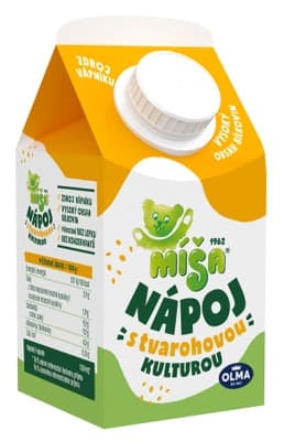 Míša Nápoj s tvarohovou kulturou