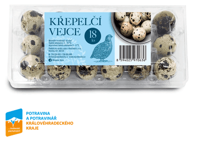Vejce Kosičky Křepelčí vejce