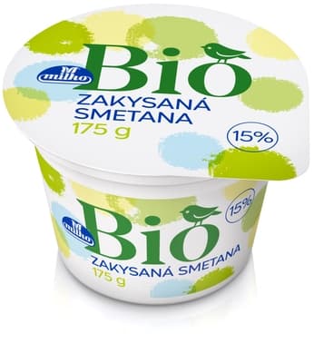 Milko BIO Zakysaná smetana (15%)
