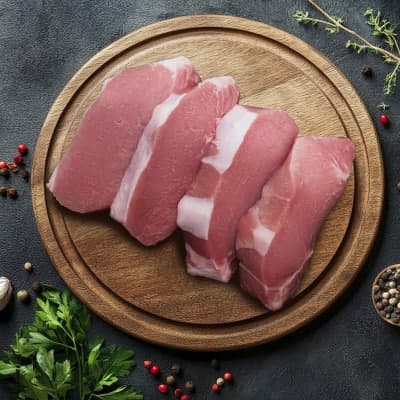 Authentic Vepřová pečeně, 4 plátky