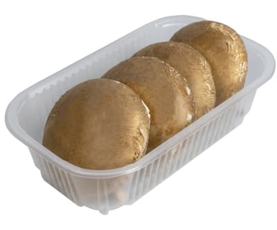 České houby Žampiony Portobello, balení