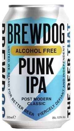 Brewdog Punk Alcohol free plech