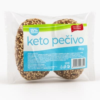 Hradecká pekárna Keto pečivo (23% proteinu)