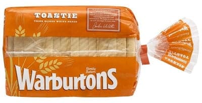 Warburtons Toustový chléb světlý