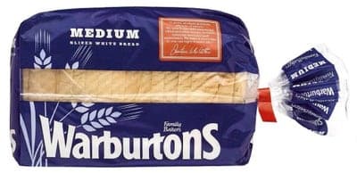 Warburtons Toustový chléb světlý střední