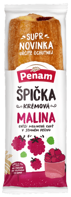 Penam Plundrová špička s náplní krémovou a malinovou