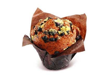 Muffin borůvkový