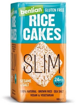 Benlian Rice cakes SLIM - sezam a sůl