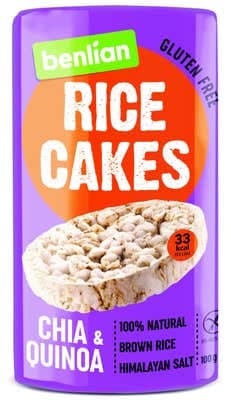 Benlian Rice cakes - chia a quinoa