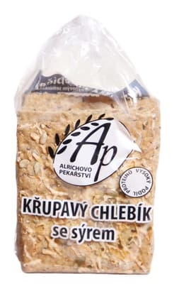 Alrichovo pekařství Křupavý chlebík se sýrem