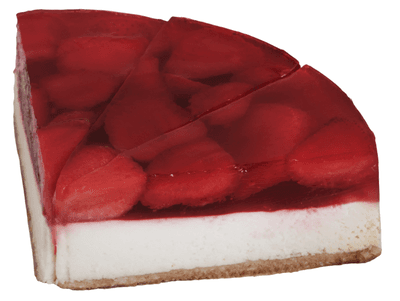 Šťastná Koza Vícezrnný koláč cheesecake jahoda 3x160g