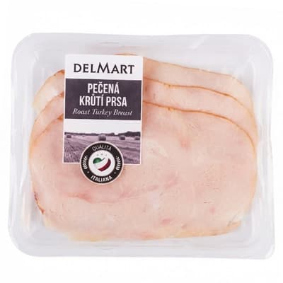 Delmart Italská pečená krůtí prsa (96% masa)