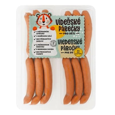 Bilbo Vídeňské párky pro děti