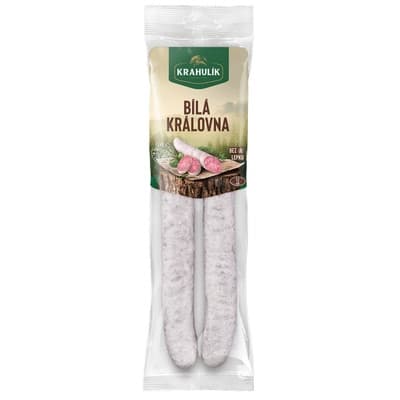 Krahulík Bílá královna klobása