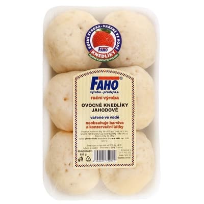 Faho Knedlíky kynuté jahodové