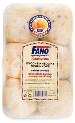 Faho Knedlíky kynuté meruňkové