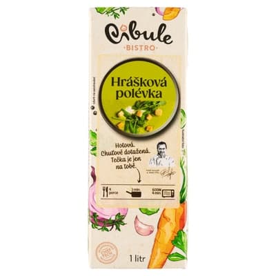 Cibule Bistro Hrášková polévka