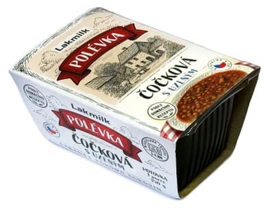 Lakmilk Polévka Čočková s uzeným