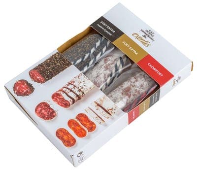 Can Duran Dárkové balení Exentis mini Fuet, 3x80g