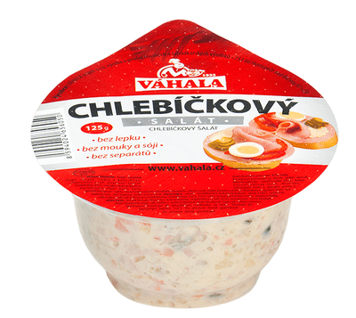 Váhala Chlebíčkový salát