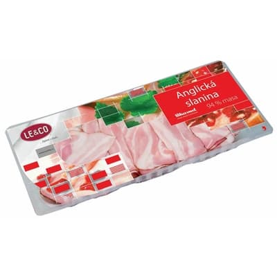 Le & Co Anglická slanina plátky