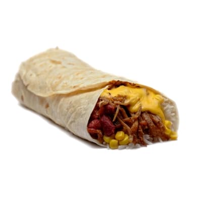 Fresh Fridge Vepřové burrito s čedarovou omáčkou
