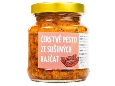 Dobroty s příběhem Naše Pesto ze Sušených rajčat