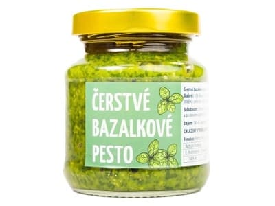 Dobroty s příběhem Naše Bazalkové pesto