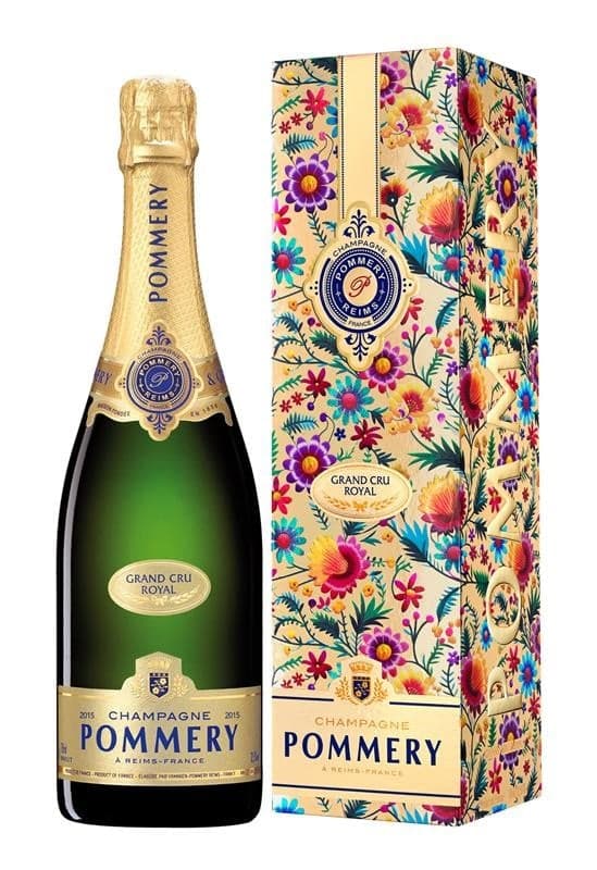 Champagne Pommery Grand Cru Royal brut, Gift box, limitovaná edice