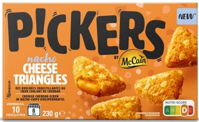 McCain Pickers Nacho Cheese Triangle