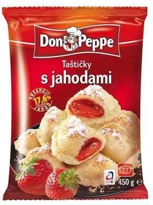 Don Peppe Taštičky s jahodami
