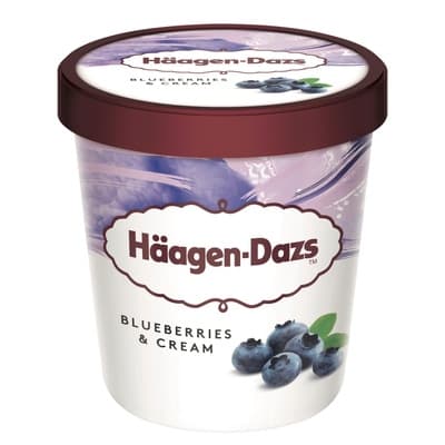 Häagen-Dazs Borůvka se smetanou