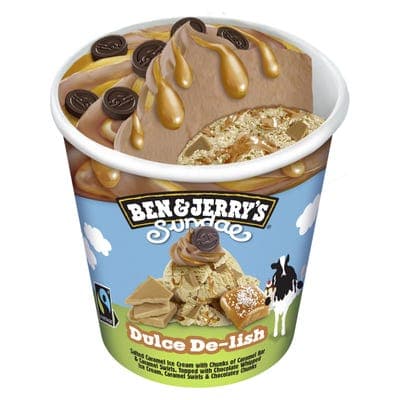 Ben & Jerry's Dulce De-lish Sundae