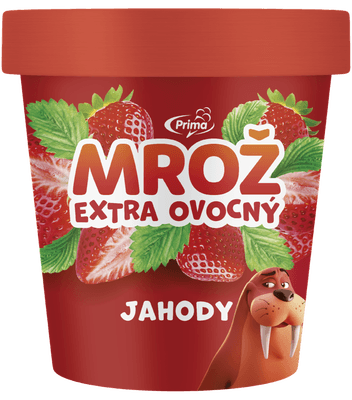 Mrož Sorbet jahoda