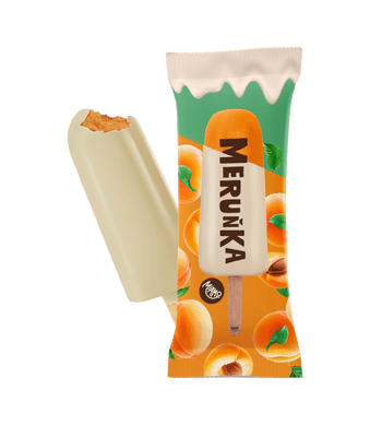 Miamo Meruňka v bílé polevě