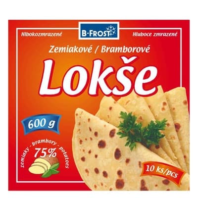 B-Frost Bramborové lokše 10 ks v sáčku