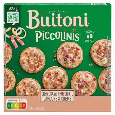 Buitoni Piccolinis Cremosa al Prosciutto 9x30g