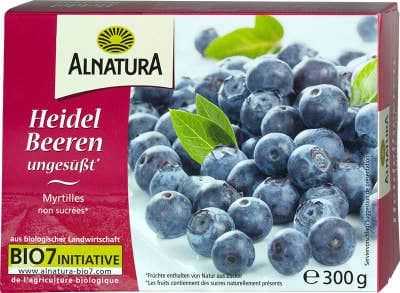 ALNATURA BIO Borůvky neslazené