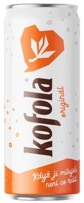 Kofola Original, plech