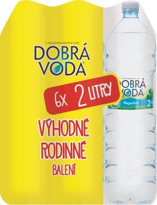 Dobrá voda Neperlivá 6x2l