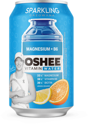 Oshee Perlivá vitamínová voda Magnesium + B6